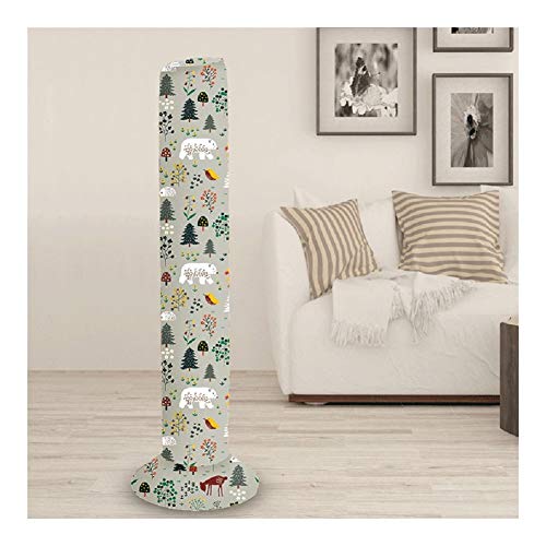 YMYP08 Stretch Fan Cover Simple Decorative Dust Cover Floor Fan Dust Cover, Universal Size