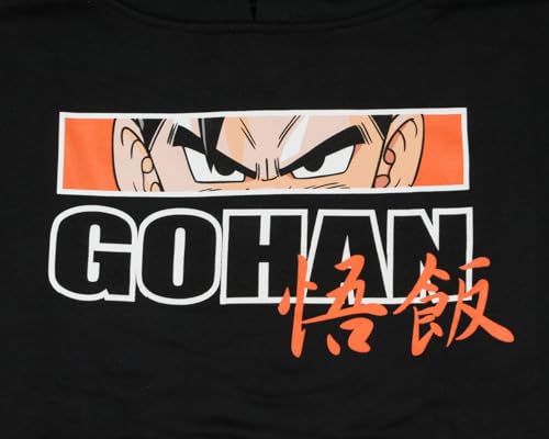 Seven Times Six Dragon Ball Z Men's Gohan Eyes Graphic Print Adult Pullover Hoodie2