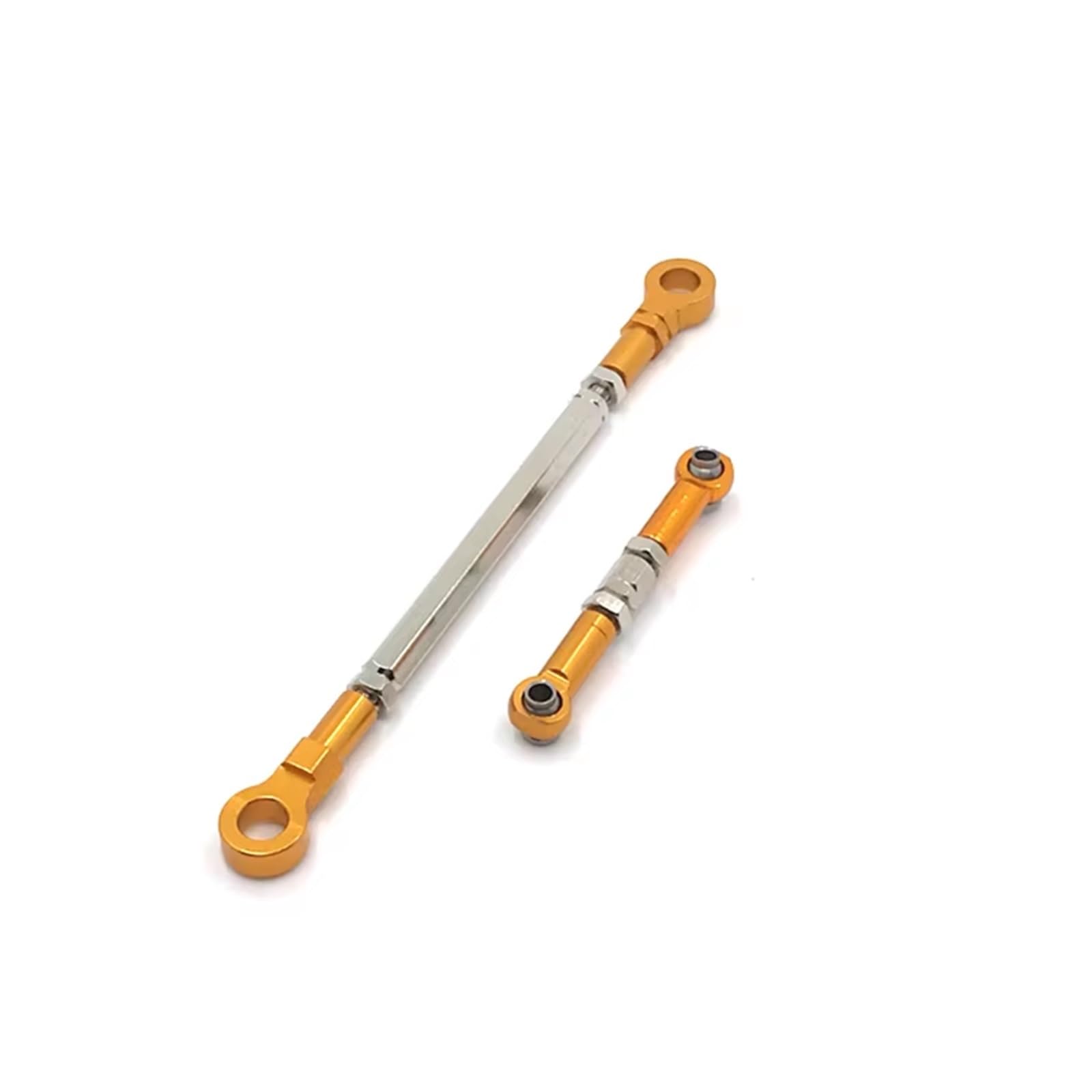 Per HuangBo Per Toys ZP1001 ZP1002 ZP1003 ZP1004 1/10 RC Auto Parti Aggiornamento Metallo Refit Assale Anteriore Sterzo Link Ricambi Modellini RC