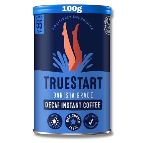 TrueStart Instant Coffee Decaf 100g 1 Pack 55 Cups