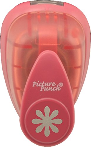 Vaessen Creative Perforadora de Papel, Margarita, Talla XS, Para Proyectos DIY, Scrapbooking, Creación de Tarjetas y Más