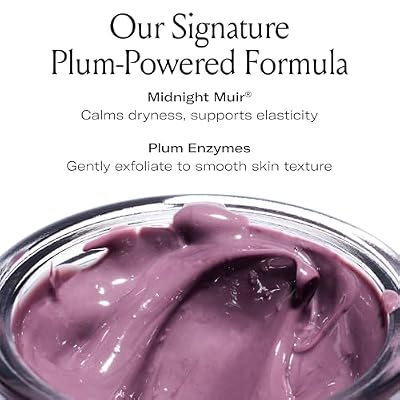 Le Prunier PlumtoxTM Clarifying Enzyme Face Mask | Gentle Exfoliating AHA BHA PHA Treatment with Midnight Muir Plum Extract | Hydrating Brightening Pore Refining Vegan Clean Skincare | 2 fl oz