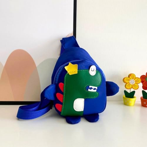 Image of Dinosaur Kids Cross Body Shoulder Side Bag Small Chest Sling Bag for Boys Girls Kids| Boys Girls Chest Sling Bags Crossbody Travel Daypack Picnic Bags for Kids Boys Girls | Gift for Boys