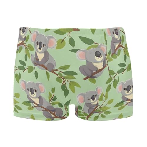 UMIRIKO Cute Koalas Branches Men Swim Brief Square Leg Swimsuit Swimwear Bathing Suits for Men M 202b9030