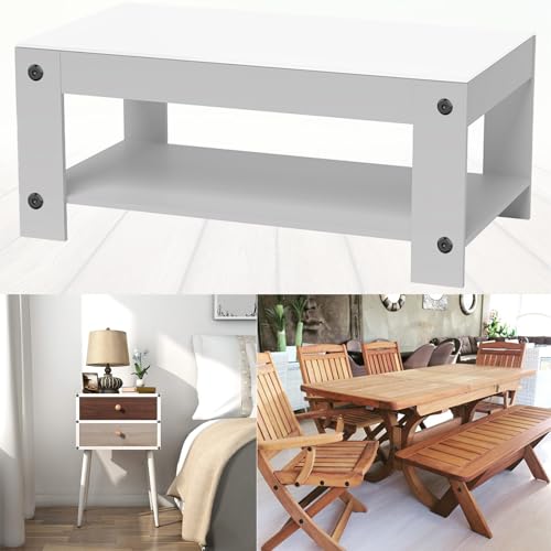 ORTAVA 20 Stück Verbindungsschrauben M5 x 16mm, Möbelschrauben, Hülsenmutter M5, Hülsenschrauben, Edelstahl A2 V2A, Schwarzes Oxid, Schrankverbinder mit Innensechskantschlüsseln