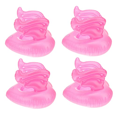 NAMOARLY Summer Pool Party Toys 4 Pack Inflatable Drink Floats Cup Holder Reusable Pool Inflatables for Boys and Girls