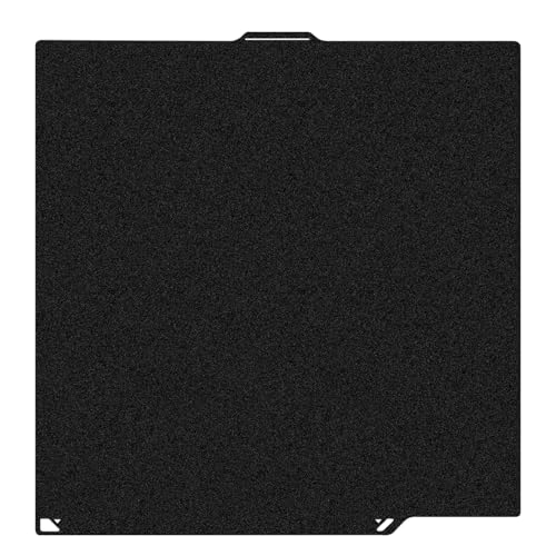 HysiPrui 3D Printer Build Plate for Elegoo Centauri Carbon/Centauri 260x271mm, Black Double Sided Textured Platform Surf