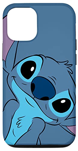 Ya en manzanajugosa.com: Carcasa para iPhone 12/12 Pro Disney Lilo and Stitch Cute Stitch Face Slate Gray