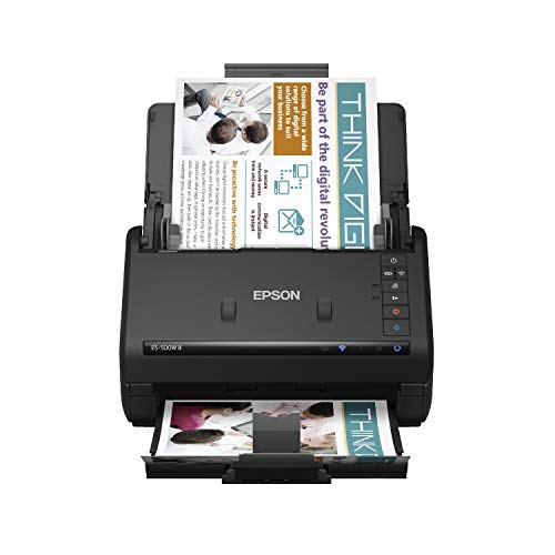 Epson Workforce ES-500W II Wireless Color Duplex Desktop Document Scanner - image 5
