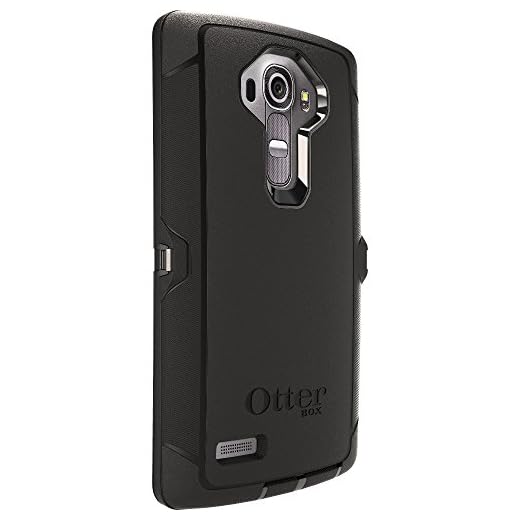 OTTERBOX DEFENDER SERIES Case for LG G4 - Retail Packaging - Black