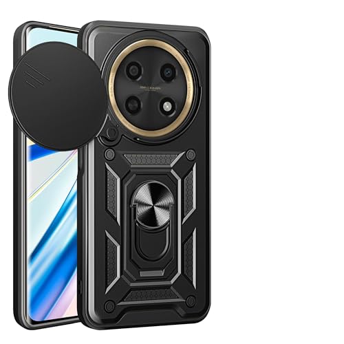 Coque Huawei Nova Y91 noire idéale pour protéger l'appareil photo en voyage