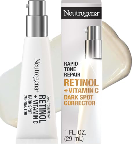 Neutrogena Rapid Tone Repair Retinol + Vitamin C Face Serum, 1 fl. oz