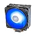 DEEP COOL GAMMAXX GTE V2, 4 Tubi di Calore, 120mm PWM RGB Ventole, Copertura Superiore Nera, Compatibile con LGA1200/AM4