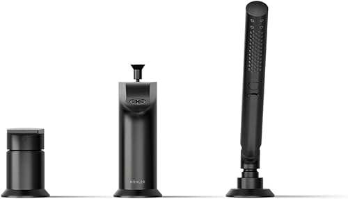 Miniatura 6 de Kohler 97070-4-BL Hint Grifo de baño con ducha de mano, negro mate
