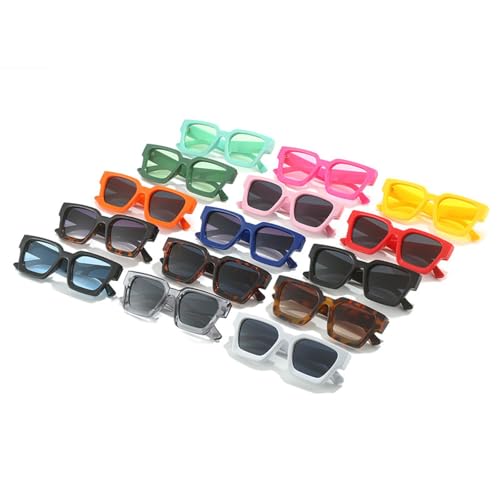 Lunettes de soleil vintage de haute qualité au design punk affirmé - 2