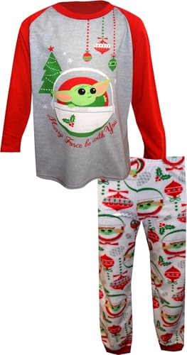 Centric Brands Girls Star Wars Mandalorian Merry Force Be With You Girls Pajama