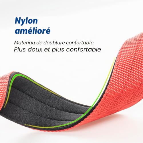 Collier tactique chien L vert réglable TSPRO avec boucle métallique