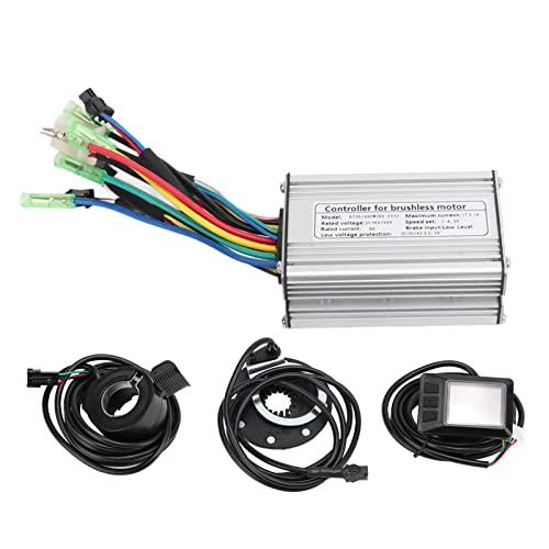 36V/48V 350W Kit de controlador de motor eléctrico Control eficiente sin escobillas para aleación de aluminio de bicicleta eléctrica