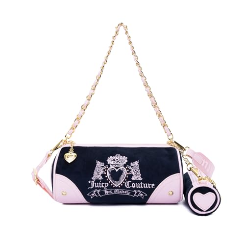 Juicy Couture Women's Heritage Barrel Bag, Stylish & Versatile Shoulder