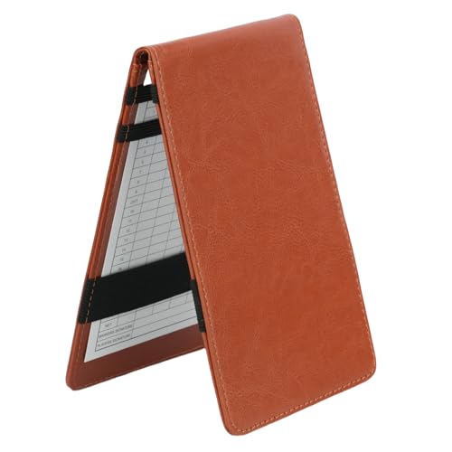 QSYZAIL PU Leather Scorecard Holder