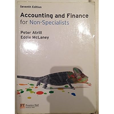 Accounting and Finance for Non-Specialists with MyAccountingLab 7th edition