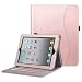 Produktbild Fintie Hülle für iPad 2 / iPad 3 / iPad 4 - [Eckenschutz] Multi-Winkel Betrachtung Folio Stand Schutzhülle Cover Case mit Dokumentschlitze, Auto Schlaf/Wach Funktion, Roségold
