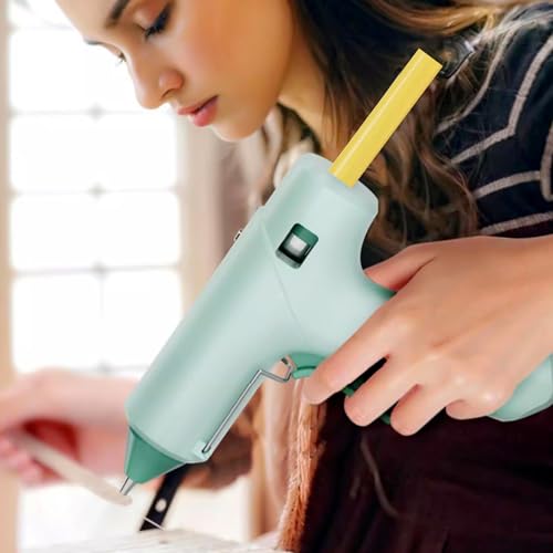 Pacote com 30 bastões de cola quente tamanho mini, bastões de pistola de cola quente, comprimento 10