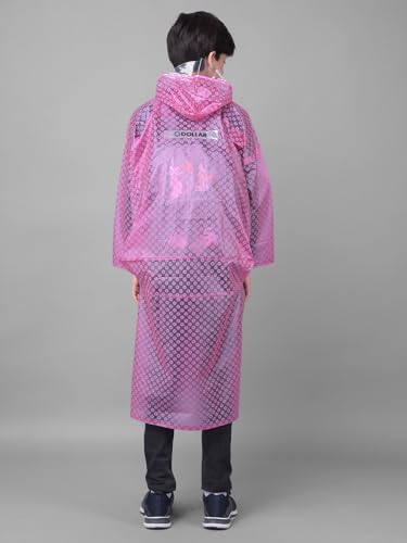 Image of Dollar Rainguard Kid's PVC Full Sleeve Solid Raincoat with Adjustable Hood and Pocket