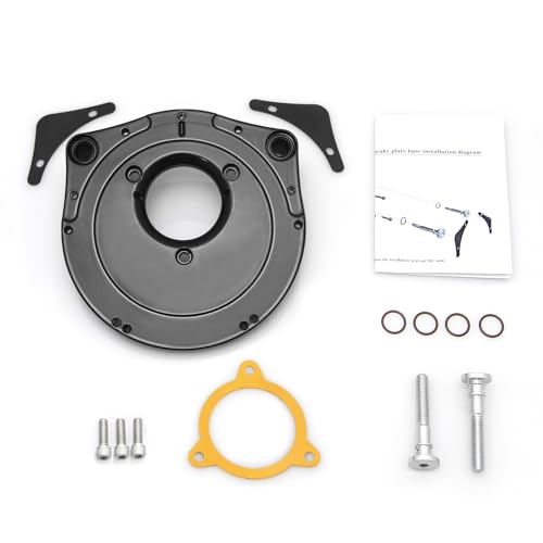 Image of For harley air cleaner filter Touring street glide road king electra tri trike Dyna Sportster XL 883 1200 Softail air intake (Deep style -Contrast Cut, C-For Touring 08-16, Softail 16-17)