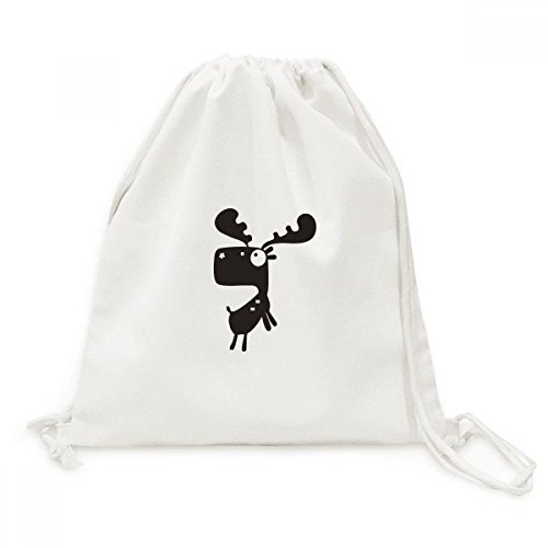 Sac de voyage en toile motif cerfs de dessin animé pour vos déplacements