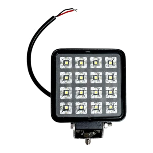 MelTruck Faro da lavoro a LED con interruttore per trattore escavatore fuoristrada