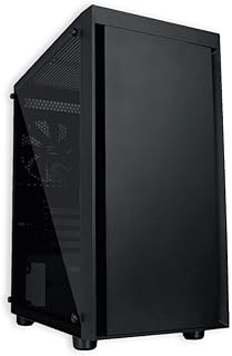 Zalman T3 Plus Mini Tower Compact PC Case - Micro ATX Mini ITX Computer Case - Pre-Installed 2 x 120mm Fans - Tempered Glass Side Panel - Mesh Air Vent for Optimized Cooling, Black