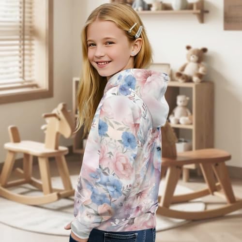 Image of GLUDEAR Teen Boys Girls Novelty Animal Galaxy Hoodies Sweatshirts Pullover