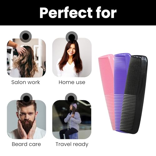 Set de 3 Peines Pocket Comb para Hombre y Mujer miniatura 6