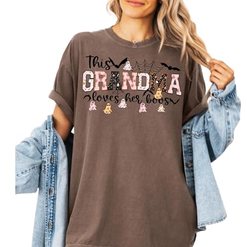 Halloween Grandma Shirt, Spooky Grandma Hoodie, Gift for Grandma Sweatshirt, Spooky Grandma Shirt