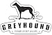 Aufkleber Greyhound Silhouette Wetterfest