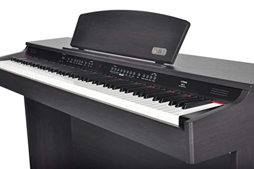 Artesia DP-2 Series Piano numérique 88 touches lestées traditionnel avec banc assorti Bois de rose foncé - Les Beatles, Paul McCartney, John Lennon, RIngo Starr, George Harrison Artesia DP-2 Series Piano numérique 88 touches lestées traditionnel avec banc assorti Bois de rose foncé – Image 7