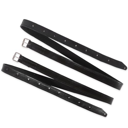 Loro De Couro Com Regulagem Forrado Com Fita Profissional Para Selas (marrom)