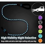 2 Pack Dog Leash 5 FT Heavy Duty - Comfortable Padded Handle - Reflective Dog Leash for Medium Large Dogs with Collapsible Pet Bowl - Image 4