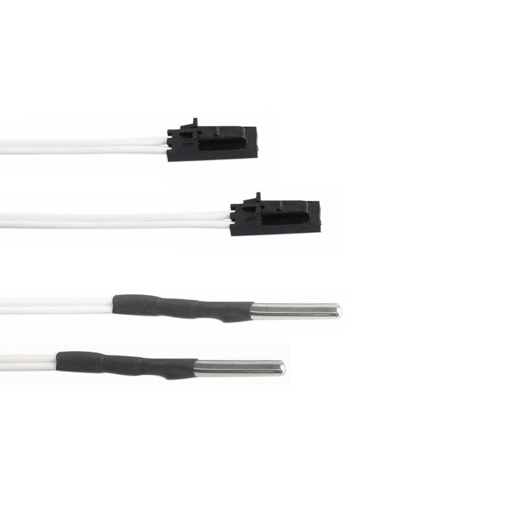 HzdaDeve Wkład grzejny do Prusa I3, element grzejny, 24 V, 40 W, termistor, czujnik wysokiej temperatury, NTC 100 K 3950, do drukarki 3D Prusa I3 MK3/Prusa I3 MK3S+, akcesoria Hotend (4 sztuki)