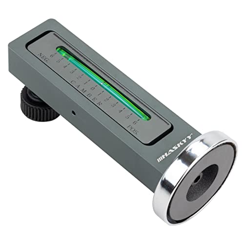 HASKYY Ausrichtungssturzlehre Radsturz Einstellgerät Radsturzwaage magnetisch Werkzeug Messgerät Kfz Radsturz Waage Prüfen Messen