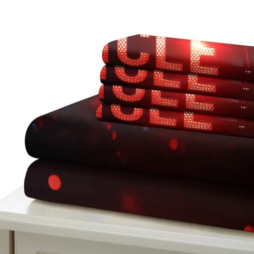 Parure de lit effet 3D en microfibre premium ultra douce