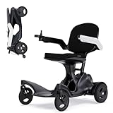 Carbon Fiber Electric Wheelchair, Lightweight Foldable Mobility Scooter, 4 Wheel Power Chair