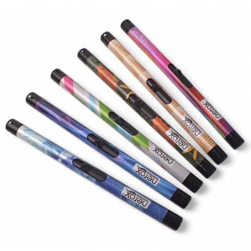 Deconox 2 Adet Mutfak Barbekü Şömine Mangal Soba Ocak Çakmağı Çocuk ve Güvenlik Emniyetli 21.5cm (Metalik)