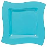 Amscan Wavy Party Plates, 10