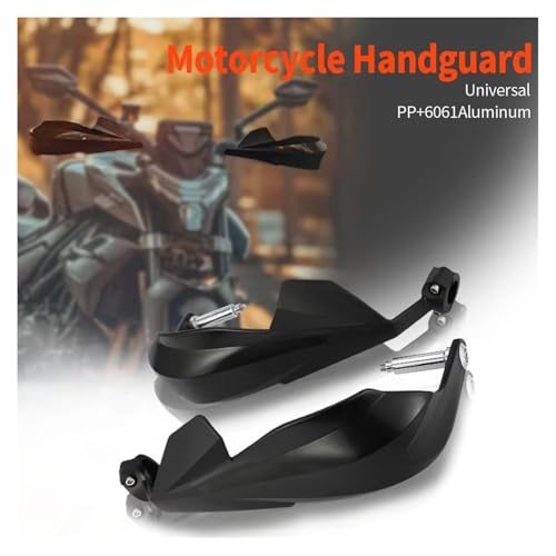 Protège-main universel moto blanc : bouclier coupe-vent et antichoc - 7
