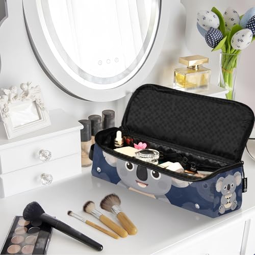 Bolsa de viaje para herramientas de cabello con tapete resistente al calor removible organizador portátil para planchas y rizadores miniatura 7