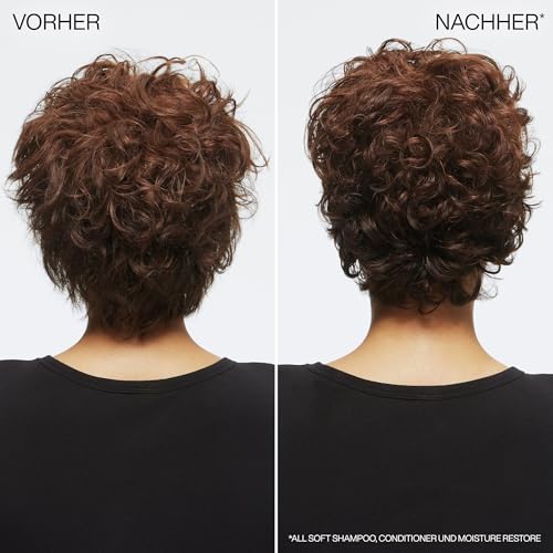 Redken Spülung für trockenes und brüchiges Haar, Belebt und hydratisiert, Mit Fettsäuren, Antioxidantien und Argan-Öl, All Soft Conditioner, 1 x 300 ml