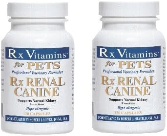 Rx Vitamins For Pets - Rx Renal Canine 120 Capsules (2 PACK)
