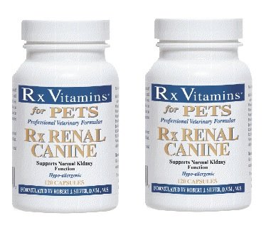 Rx Vitamins For Pets - Rx Renal Canine 120 Capsules (2 PACK)